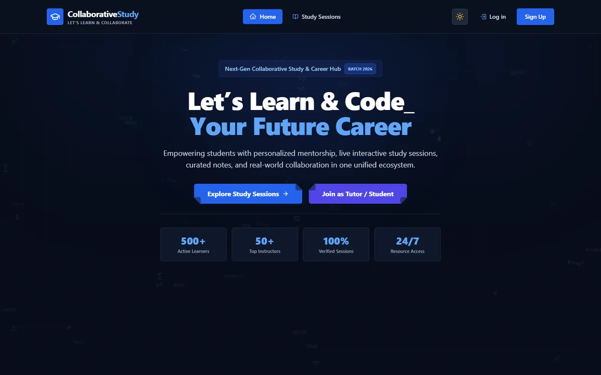 Collaborative Study Platform